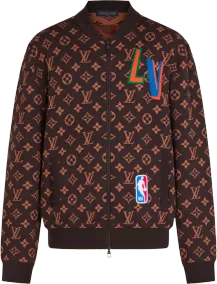 Louis Vuitton x NBA Graphic Blouson Brown (US L)