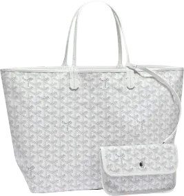 Goyard Saint Louis Tote PM White