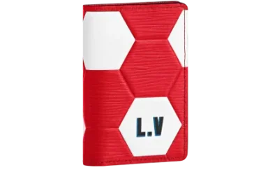 Louis Vuitton Pocket Organizer Hexagonal FIFA World Cup Rouge