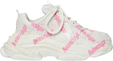 Balenciaga Triple S Logotype Trainers (EUÂ 36)