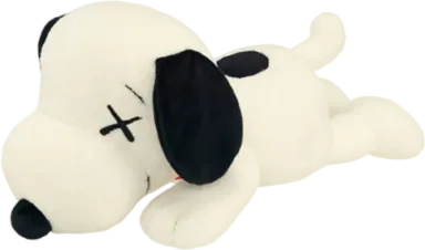KAWS x Uniqlo x Peanuts Snoopy Plush (Medium) White
