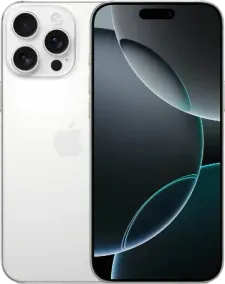 iPhone 16 Pro Max, White Titanium, 256 GB