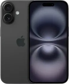 iPhone 16, Black, 128 GB