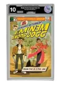 Ape Editions Snoop Dogg x Eminem 1xRun Shady Comics Concept Art (Edition of 1000) Graded CGC 9.8 200