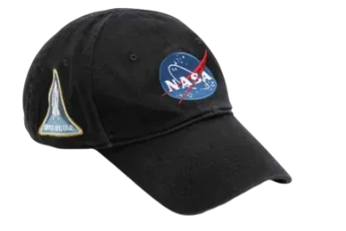 Balenciaga x NASA Baseball Cap Black US L