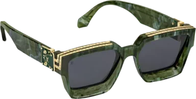 Louis Vuitton 1.1 Millionaires Sunglasses Green Marble