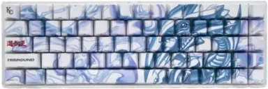 Higround x YuGiOh Blue Eyes White Dragon Performance Base65 Keyboard