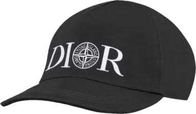 Dior x Stone Island Baseball Cap Black (US M)