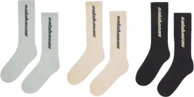 Yeezy Calabasas Socks (3Â Pack)