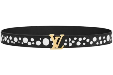 Louis Vuitton x Yayoi Kusama LV Initiales 30mm Reversible Infinity Dots Belt