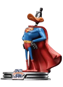 Iron Studios Space Jam 2: A New Legacy Daffy Duck Superman Statue