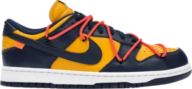 Nike Dunk Low Off-White University Gold (US 8)