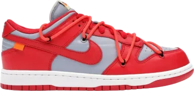 Nike Dunk Low Off-White University Red (US 8)