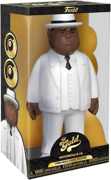 Funko Gold Notorious B.I.G. in White Suit 12 Inch Vinyl Figure