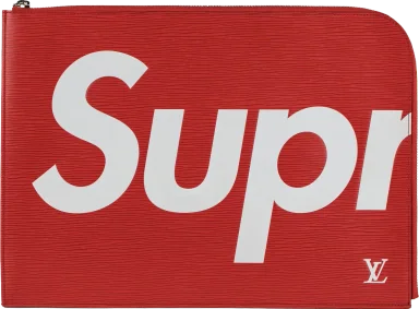 Louis Vuitton x Supreme Pochette Jour Epi GM Red