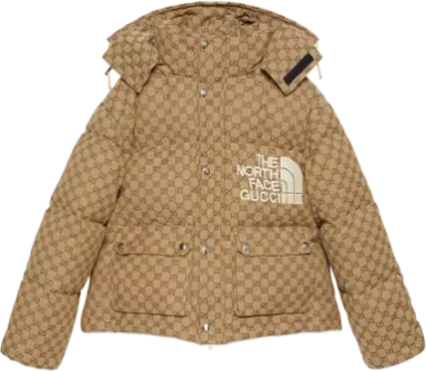 Gucci x The North Face Print Jacket Beige/Ebony (US L)