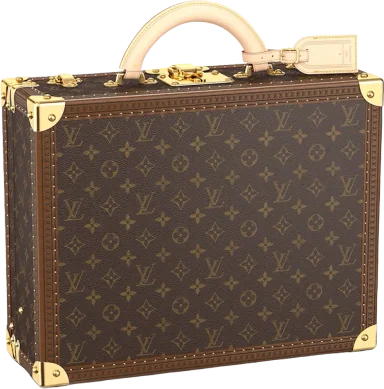 Louis Vuitton Suitcase Cotteville 40 Monogram Canvas Brown