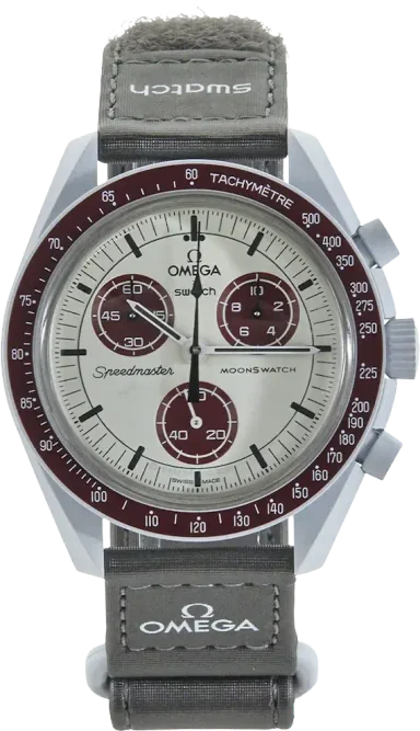 Swatch x Omega Bioceramic Moonswatch Mission to Pluto SO33M101