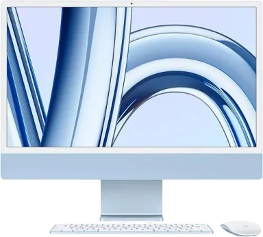 Apple 2023 iMac All-in-One Desktop Computer with M3 chip: 8-core CPU, 10-core GPU, 24-inch Retina Display, 8GB Unified Memory, 512GB SSD Storage