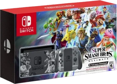 Nintendo Switch Super Smash Bros. Ultimate Edition Console HACSKAELE