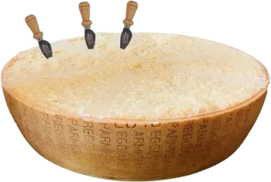 Parmigiano Reggiano PDO, Half wheel, seasoned 24 months 40 lbs