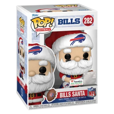 Buffalo Bills Santa Funko Pop! 2024 Fanatics Exclusive Vinyl Figure