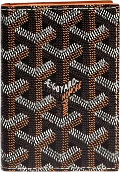 Goyard Saint Marc Card Holder Black/Natural