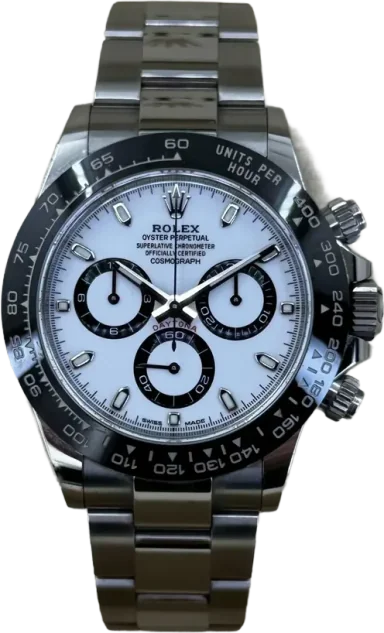 Rolex Daytona Stainless Steel White Dial