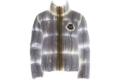 Moncler Maya 70 by Palm Angels Jacket Bright White MONCLER 2