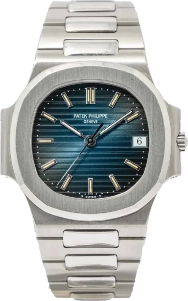Patek Philippe Nautilus Blue Dial Stainless Steel 37.5mm
