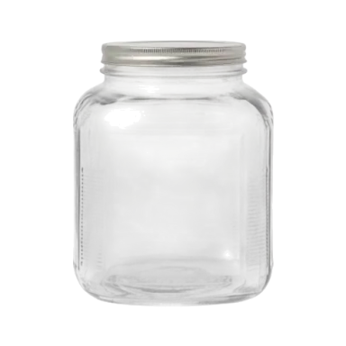 Glass Jar with a Lid