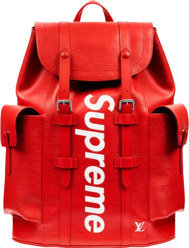 Louis Vuitton x Supreme Christopher Backpack Epi PM Red