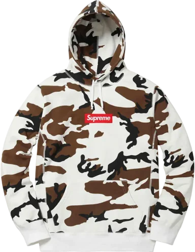 Supreme Box Logo Hooded Sweatshirt Camo (US S)