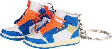 Mini Basketball Sneaker Keychain