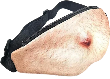 3D Men Beer Belly Waist Bag