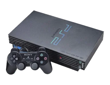 Sony PlayStation 2 Console - Black (Renewed)