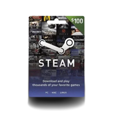 $100 Steam Gift Card