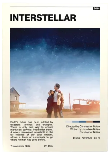 Interstellar XL Displate