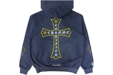 Chrome Hearts x Drake Certified Chrome Hand Dyed Hoodie