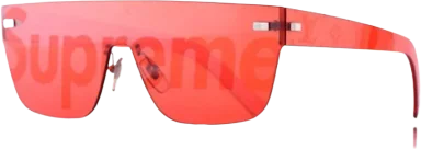 Supreme x Louis Vuitton City Mask SP Sunglasses Red